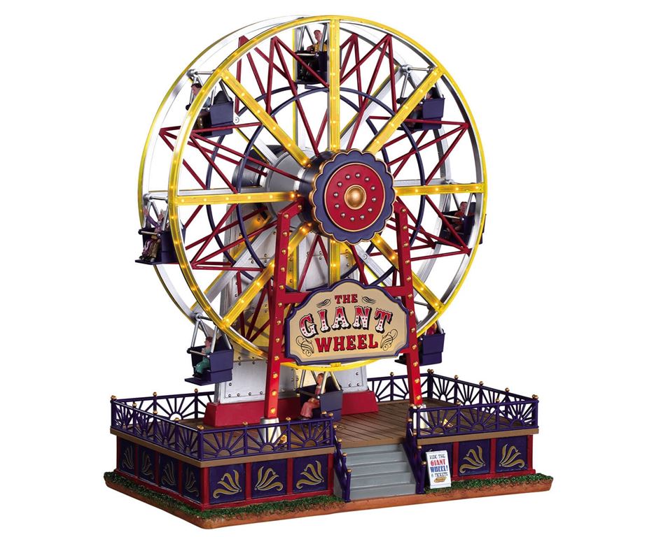 Lemax the giant wheel, with 4.5v adaptor 94 94482 1 giant wheel