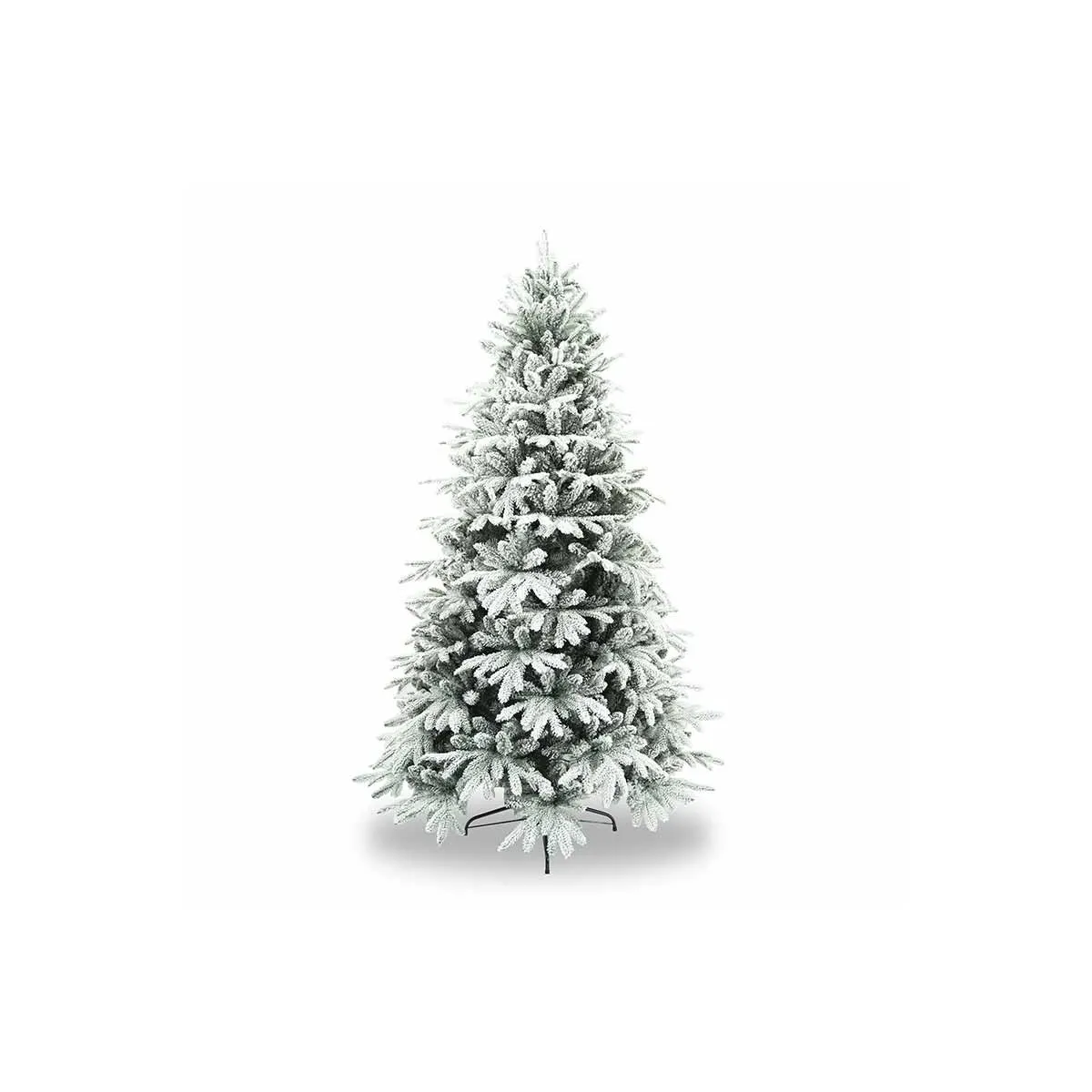 Albero di Natale Innevato in Pe + Pvc – SESTRIERE 1 albero di natale innevato in pepvc h180240 cm apertura ad ombrello sestriere