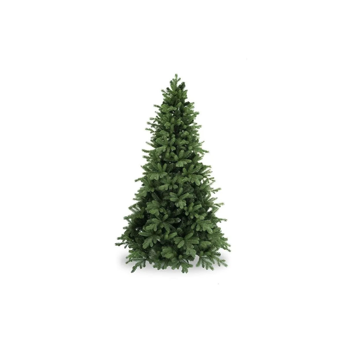 Albero di Natale Abete Verde in Pe + Pvc - WASHINGTON 1 albero di nataleabete verde con rami sporgenti in pepvc h150240 cm apertura ad ombrello washington