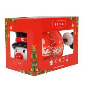 Pallina Pupazzo di Neve Natalizio con Led D.10 cm TJSTF274 5 pallina pupazzo di neve natalizio con led d10 cm 1.jpg5