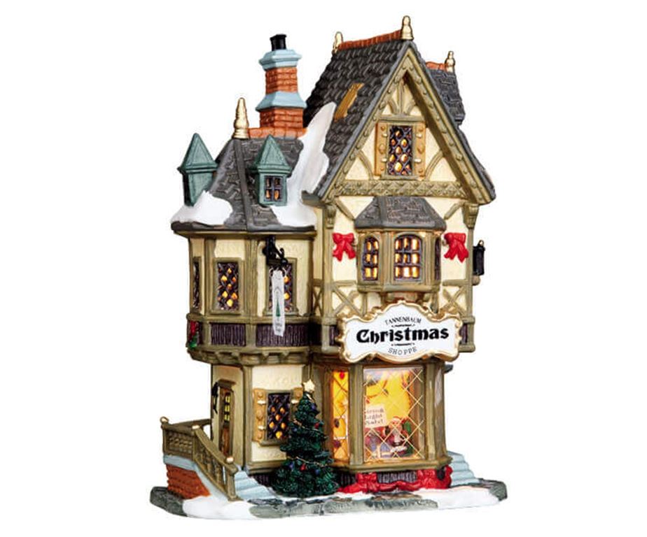 Lemax tannenbaum christmas shoppe, b/o led 35845 1 tannembaum