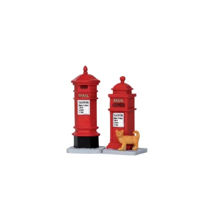 victorian mailboxes set of 2 14362 lemax